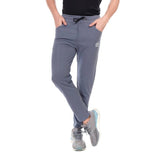 london mart Men & Women Self Design Grey Track Pants