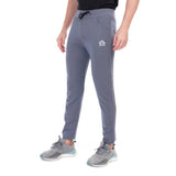 london mart Men & Women Self Design Grey Track Pants