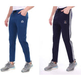 london mart Pack of 2 Men Solid Multicolor Track Pants