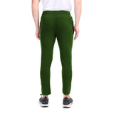 Zurich Dot Joggers for Men Olive Green