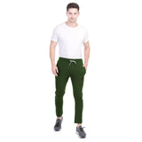 Zurich Dot Joggers for Men Olive Green