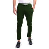 Zurich Dot Joggers for Men Olive Green