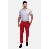 Addidas Track Pant for Men Red