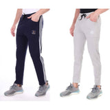 london mart Pack of 2 Men & Women Solid Multicolor Track Pants