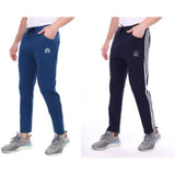 london mart Pack of 2 Men & Women Solid Multicolor Track Pants