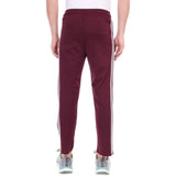 london mart Men & Women Solid Red Track Pants